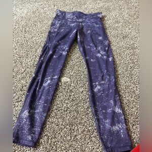 All in Motion Purple Textured Leggings